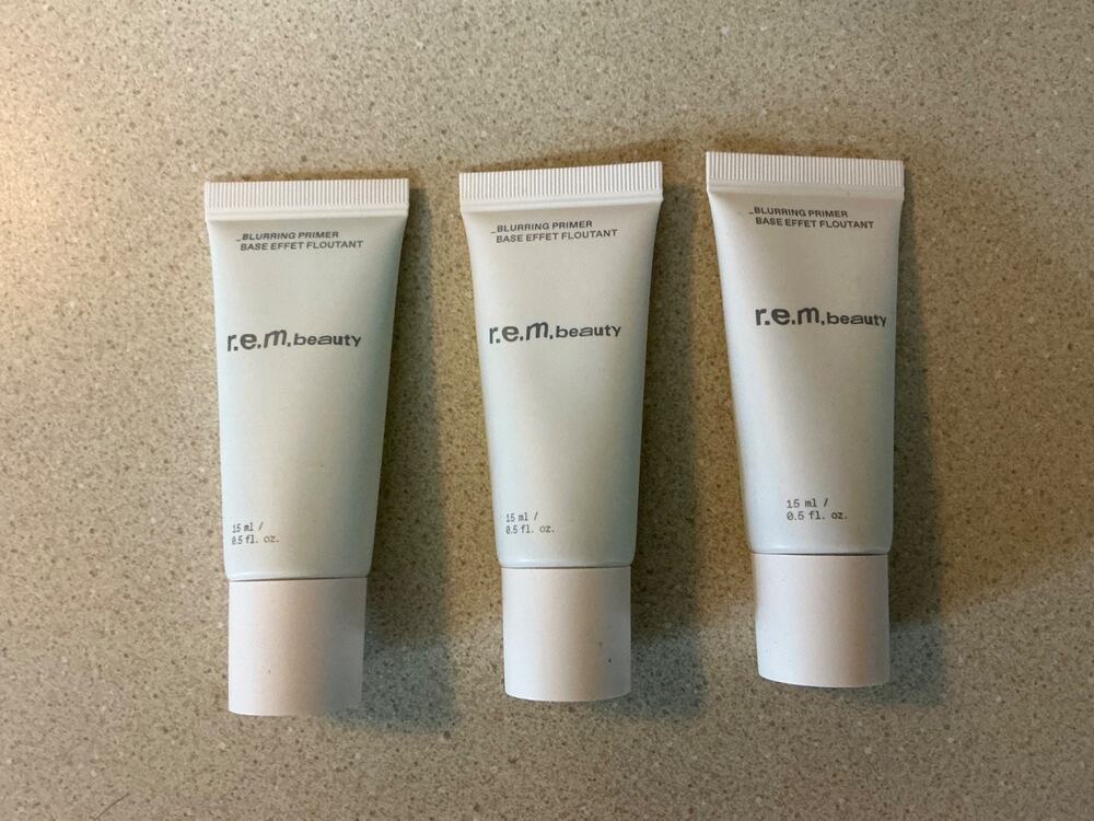 X3 R.E.M. BEAUTY Blurring Primer Travel Size .5oz/15ml SEALED by Ariana Grande